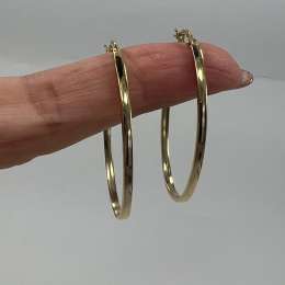 Elegant 14K Solid Gold Earrings – Timeless, Lightweight & Versatile