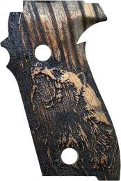 New SIG SAUER P228 p229 Turkish Pistol Grip handmade craved Lamine wood rare10