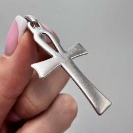 Vintage Ukraine Pendant Icon Cross Sterling Silver 925 Prayer Jewelry Women 4.03