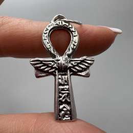 Vintage Ukraine Pendant Icon Cross Sterling Silver 925 Jewelry Gift Women's Men'