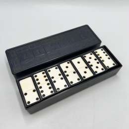 Vintage 1970s USSR Table Game DOMINO Collectibles Soviet Full set in Original