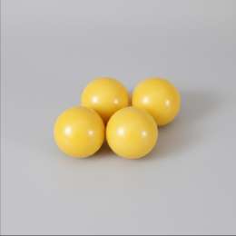 Vintage Yellow Bakelite Amber Balls Set of 4