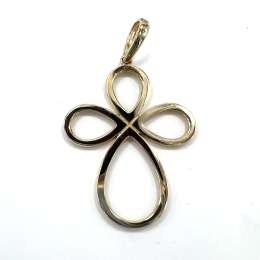 new 14K Yellow Gold Cross – delicate, lightweight, and timeless for all ages