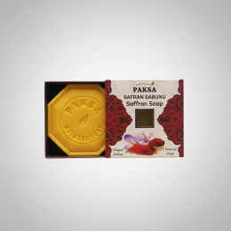 PAKSA Saffron Soap Natural & Herbal Skin Care Bar | Authentic Turkish Beauty