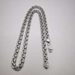 Vintage  Beautiful  Jewelry Chain, 925 Sterling Silver, Signed 37,47g