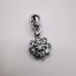 Vintage Pendant Star made of 925 silver, handmade,Cetrin 2.62 g
