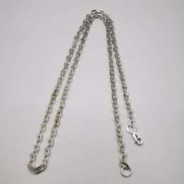 Vintage  Beautiful  Jewelry Chain, 925 Sterling Silver, Signed 12,78g