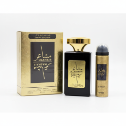 Mashair Powerful Oriental Men's Perfume EDP 100ml + FREE Deo Spray Rich Long Lasting