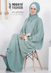 hejab for muslium woman kaftan abaya shwal with a head scarf