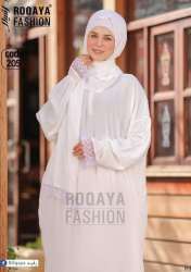 hejab for muslium woman kaftan abaya shwal with a head scarf made of satin