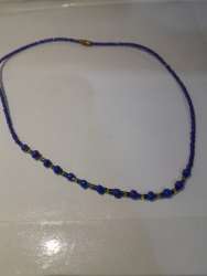 Necklace Accessories Beads Blue Women Fantastic Gift