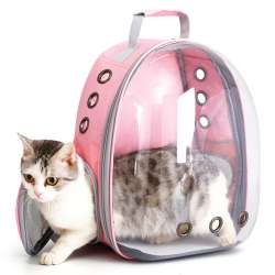 Cat Pet Carrier Backpack Transparent Capsule Bubble Pet Backpack Small Animal