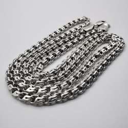 Vintage Unisex Statement Jewelry Chain, 925 Sterling Silver, Signature,  24,99g