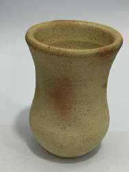 Handmade Brown Clay Pottery Vase