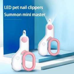 Light Cat Dog Nail Clipper Cutter Professional Pet Claw Trimmer  Animals