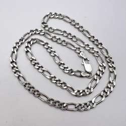 Vintage Sterling Silver 925 Womens Men's Jewelry Chain Necklace Marked 22.4 gr
