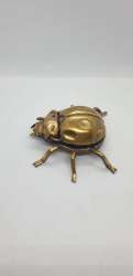 Brass Beetle Decorative Piece , Unique Craftsmanship