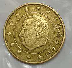 1999 Belgium 10 Euro Cent Rare