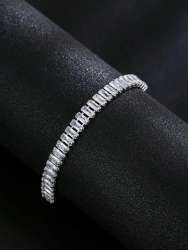 Stunning 925 Silver Bracelet - Perfect For Any Occasion