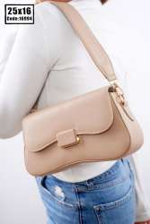 Beige mini bags with zipper and magnetic flap suitable for your daily essentials