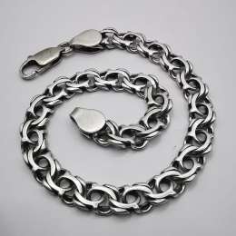 Vintage  Men's Bracelet Jewelry, 925 Sterling Silver, Handmade   13,20g