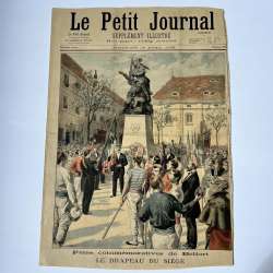 1896 Le Petit Journal Antique Paper Newspaper Illustre France number 283