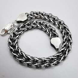 Vintage  Men's Bracelet Jewelry, 925 Sterling Silver, Handmade   13,34g
