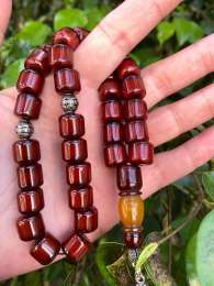 Muslim Islamic Bakelite 33 Prayer Beads Rosary Misbaha Sibha Tesbih 60 grams