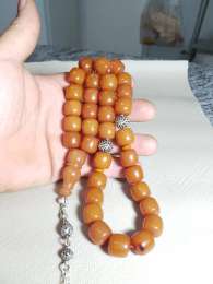Antique Original German Bakelite MISCKY Islamic Muslim Prayer -33- Beads Rosary