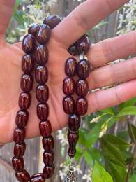 Muslim Islamic Bakelite 33 Prayer Beads Rosary Misbaha Sibha Tesbih 62 grams