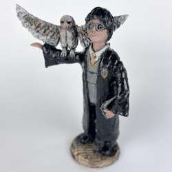 Harry Potter Art Ceramic Handmade Figure Statue Gift Home Decor Collectible
