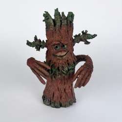 Spirit of Forest Art Ceramic Handmade Figure Statue Gift Home Decor Collectible