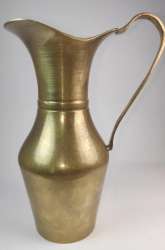 Vintage Brass Pitcher India Collectables Metalware 6 inch Kitchenware