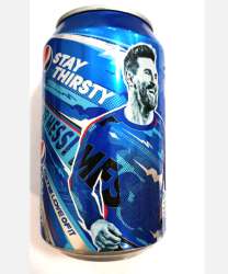 Pepsi Empty Can 330ml Messi photo Limited Time Advertising Soda Bottle and Cans