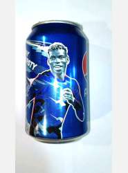 Pepsi Empty Can 330ml Pogba photo Limited Time Advertising Soda Bottle and Cans