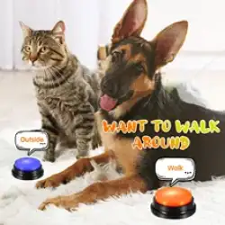 Voice Recording Button Toys Dog Buttons for Communication Training Buzzer