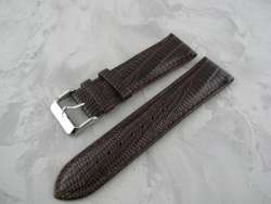 Watchband. Bracelet for watches. Strap. Bracelet. New, leather. Brown. Width 22m