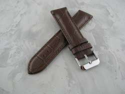 Watchband. Bracelet for watches Strap. Bracelet. New leather. Brown Width 22m