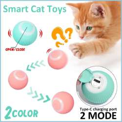 Smart Cat Toys Automatic Rolling Ball Electric Interactive Training Self-moving